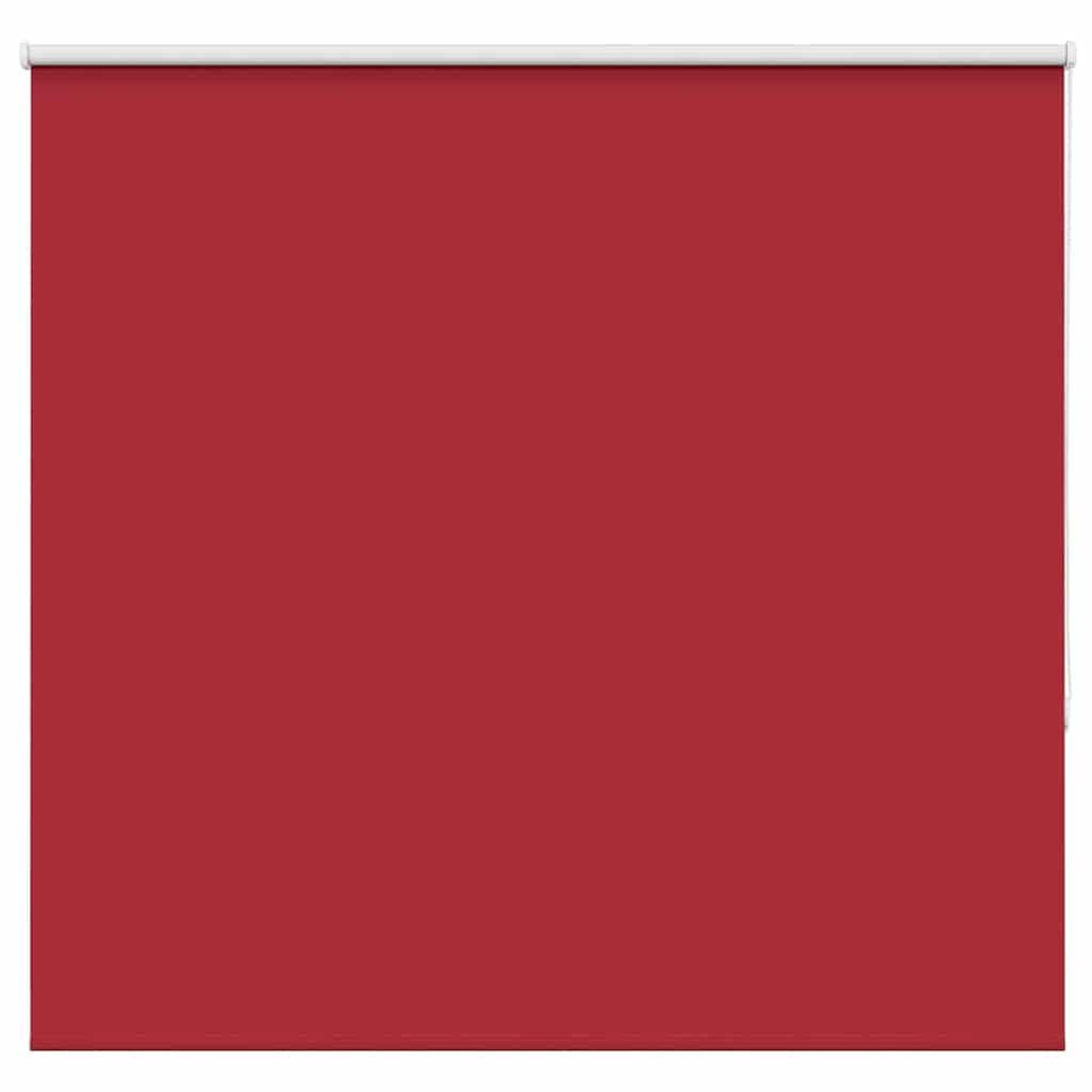 vidaXL Roller Blind Blackout Red 150x130 cm Fabric Width 146.6 cm Polyester, day and night blind, kitchen blind, blackout roller shade, blackout blind