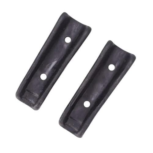 Repose-pieds caoutchouc FZR1000 87-95 - Paire de pédales adhésives avant moto FZ750 46X-27413-00 - 3