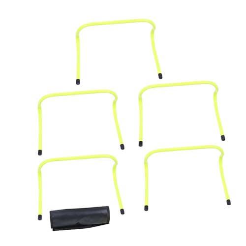 SUPVOX 6 Pack Boys and Girls' Agility Hurdles Barrier Exercise Equipment Training Hurdles for Speed Balance Coordination