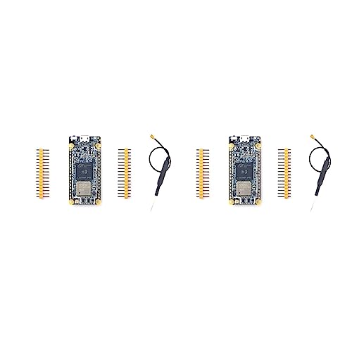 Iyalezirk - Tarjeta desarrollada NanoPi DUO2 512M DDR3 Allwinner H3 -A7 WiFi Módulo Bluetooth Aplicaciones UbuntuCore IoT