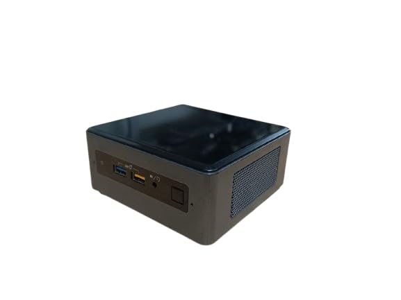 Intᥱl N-U-C Mini PC, Core i3-8109U, DDR4 8GB 256GB SSD, 2.5″ SATA, 2 Memory Slots, 3.10GHz, 3 Display Support, NUC8i3BEH- Rᥱfᥱrbisᥱd