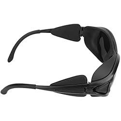 Gafas De Protección Con Luz Led Yosoo Health Gear Gafas de Protección con Luz LED Roja, Protección para los Ojos, Gafas Curtidas, Bloque UV, Gafas de Seguridad para Láser IPL, Gafas de Bronceado, Gafas de Seguridad para Láser
