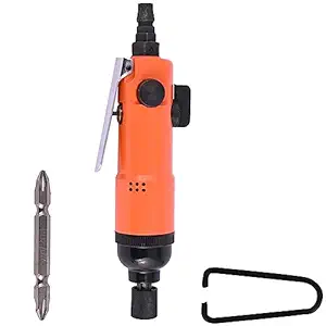 GIGAWATTS Pneumatic Air Screwdriver Professional Grade 8000 RPM Handheld CW CCW Rotation High Torsion for Home Machinery Furniture & Engine Maintenance Tool