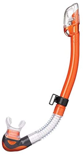 TUSA SP-0101 Hyperdry Elite II Scuba Diving Snorkel, Energy Orange