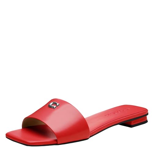 Image of COACH Women's Sculpted C Flat Sandal | Casual Sandals