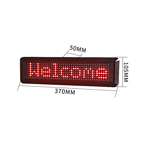 Temporizador digital con mensaje LED y control remoto miniatura 4