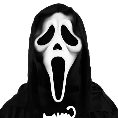 Halloween Mask Natural Latex Scary Skull Mask - Halloween Horror Full Head Masquerade Cosplay Party Mask Decoration Props2