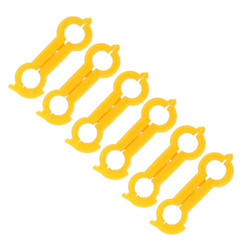 Toddmomy 6Pcs Parrot Foot Corrector for Small Birds Comfortable Leg Alignment Tool for Splay Leg Issues Lightweight Design for Cockatiels and Other Parrots Easy to Use Bird Accessories