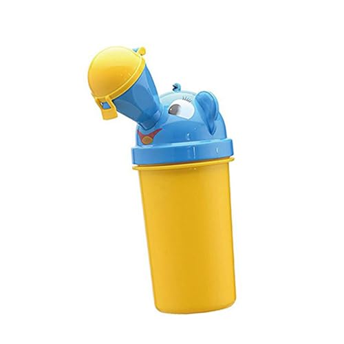 Hohopeti 幼児用ポータブルトイレ 小便器 漏れ防止カバー付き おしっこトレーニング キャンプや車中泊などの外出先で使用可能 男の子女の子にも適用