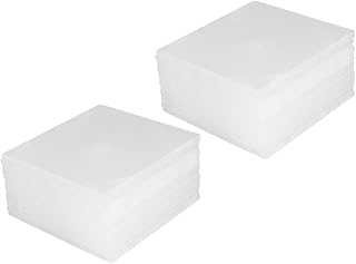 Holibanna 40 Peças Caixa Transparente De Manga Única Carteira De Armazenamento Fina Carteira Fina Caixa De Armazenamento De Dvd Estojos De CD Transparente Estojo De Armazenamento De CD