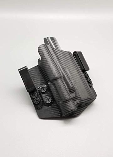 Neptune Concealment Kydex Gun Holster for HK vp9sk - Light / Laser Bearing Nestor Series IWB or OWB - Veteran Made USA