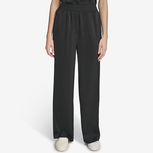 Calvin Klein Women's Pull on Wide Leg Pant2