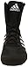 adidas Box HOG 2 Boxing Shoes - Black/White, Size US 9.5 - for Men & Women - for Combat Sports, Boxing, MMA & Gym