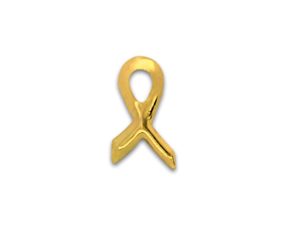 Image of 1 /2 /5 /10 /25 /50 /100pcs Satin Awareness Ribbon Pins (Pick your color), for Cancer & Disease Awareness, Bulk Quantities for Fundraising, Events, Gift Giving