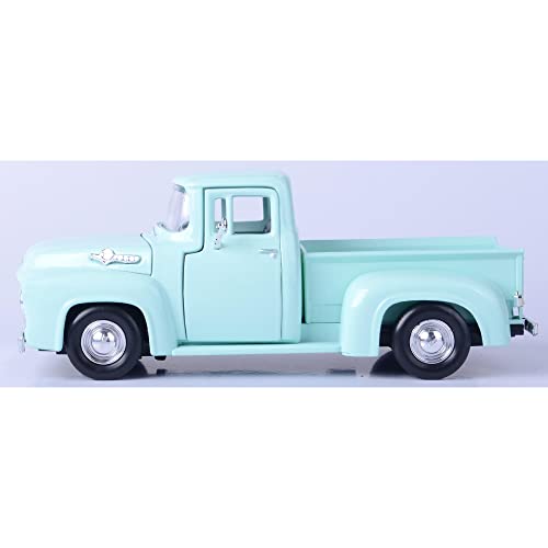 Ford F-100 Pickup 1955 Verde 1:24 Motormax miniatura 2