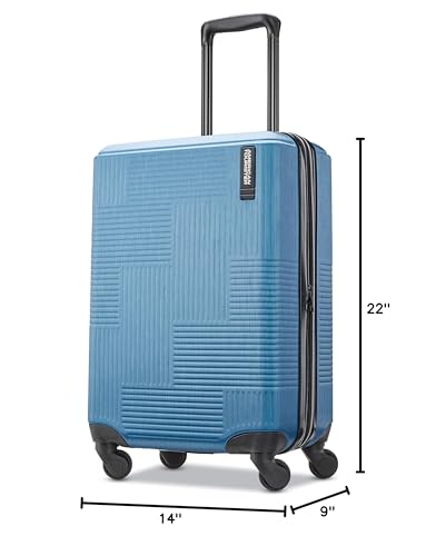 American Tourister 122711 Stratum Xlt Expandable Hardside Luggage With Spinner Wheels, Blue Spruce, Carry-On 21-Inch thumb #8