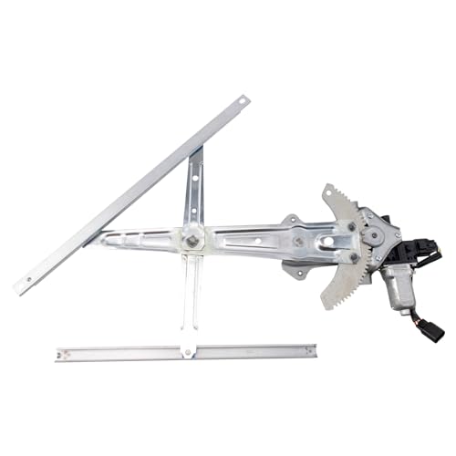 Image of TRQ Front Driver Side Power Window Motor and Regulator Assembly Power One Touch Anti Pinch Compatible with 2011-2017 Honda Odyssey