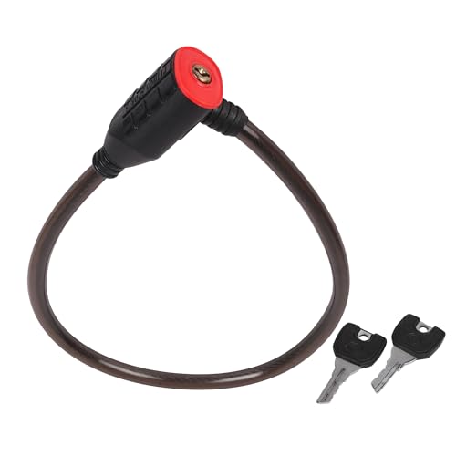 Image of Link Multipurpose Cable Lock 100 CM Length for Cycles, Bikes, Helmets or Scooters Assorted Colour | 2 Keys | 1 Lock | CL-02 (Pack of 1)