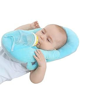 Multifunctional Portable Baby Feeding Pillows Detachable Self-Feeding Lounger Baby Bottle Holder Infant Nursing Pillows…