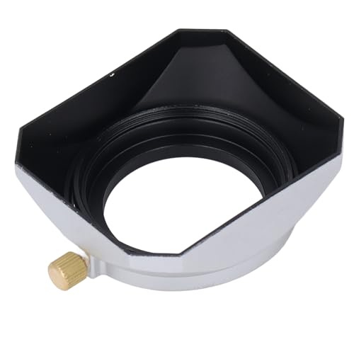 40.5mm Metal Lens Hood, Aluminum Alloy Digital Camera Lens Sun Shade Accessory for 25mm or Focal Length
