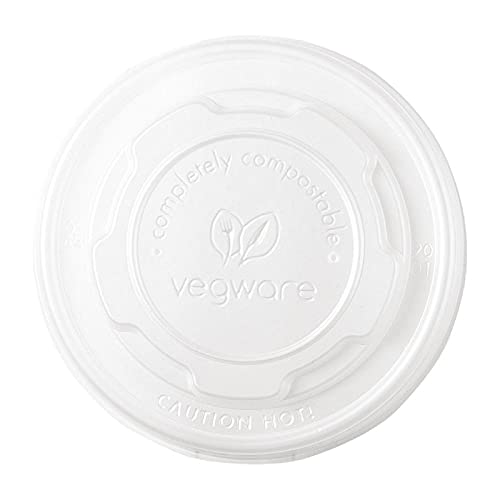 Couvercle Plat Compostable 230 ml - Lot de 1000 - Vegware Cover