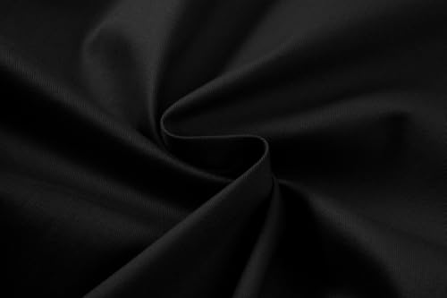 Elegancity Chino Hosen Herren Schwarz Freizeithose Regular Fit Funktionshose Wasserdicht Business Anzughose M
