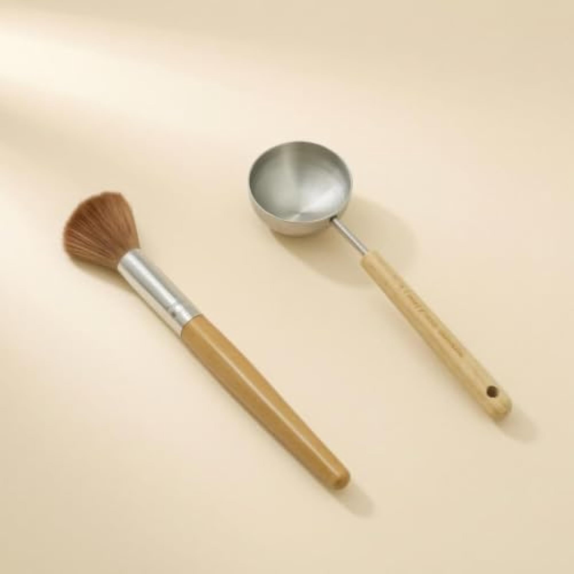 Wooden Handled Coffee Tool, Bean Spoon