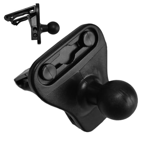 Auto Mount Vent Clip Car Mount con bola común, clip de ventilación de aire, soporte para teléfono, vigilancia, clip de ventilación del teléfono con bola común para coche, resistente y fuerte