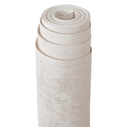 Papel tapiz de hormigón impermeable, papel de pared texturizado de hormigón a prueba de suciedad, rollo de papel pintado moderno, 920 x 53 cm, papel de pared de tela no tejida para sala de estar