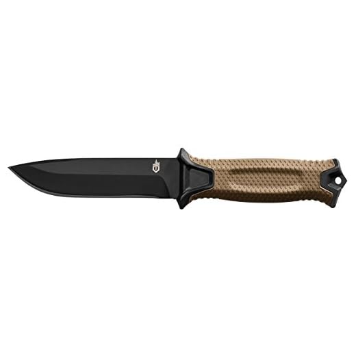 Gerber Strongarm Fixed Blade Knife Plain Edge - Coyote Brown