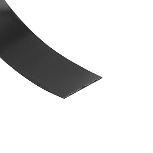 Aexit 25mm x 1mm Czarna dwustronna samoprzylepna gąbczasta taśma piankowa o długości 10 m(25mm x 1mm noir auto-adhésif double-face ruban mousse éponge 10M Longueur