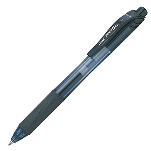 Pentel Caneta Gel Energel X 0.7mm Preta Retrátil SM/BL107-AN