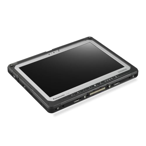 Image of Panasonic Toughbook 33 MK1 Rugged Tablet, i5-7th Gen, 12-Inch QHD 2160x1440 Touchscreen Display, 8GB DDR3 RAM, 256GB SSD, Windows 11 Pro, 2 New Batteries Included (Renewed)