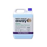Wet & Walk Away Concentrate - Organic Moss & Algae Remover for Garden Spaces – Brighten and Clean Your Patio, Indian Sandstone, Driveway, Decking, Astroturf & Bricks (2.5 Litres)