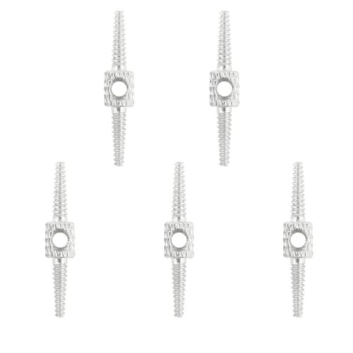 Sanmum 5 pieces Bicycle Internal Cable Routing Tool, Brake Hose Connector, Cycling Bike Cable Guide for Bicycle Frame Shift (Silver)