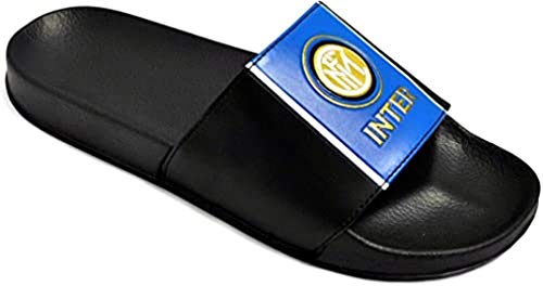 Mejardi Inter F.C Paire de pantoufles de plage pour enfant, Comme dans la photo, 33