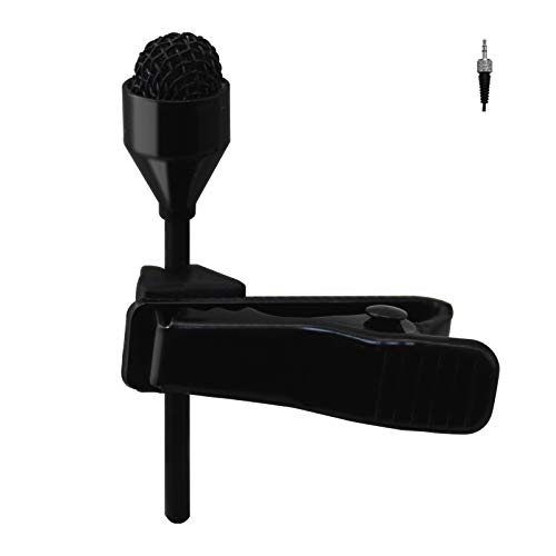 Pro Lavalier Lapel Microphone JK MIC-J 044 Compatible with Sennheiser Wireless Transmitter - Omnidirectional Condenser Mic