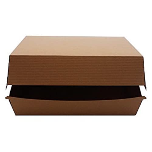 PACKNFOOD - Boite Burger - Boite Traiteur - Lot de 50-250x140x34 Cover