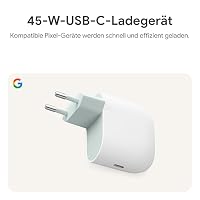 Google Pixel 9a: Android-Smartphone ohne SIM-Lock, mit KI-Kamera, 24 Stunden Akkulaufzeit und leistungsstarken Sicherheitsfunktionen – Obsidian, 256GB + 45-W-USB-C-Ladegerät – Snow – Ansicht 8