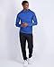 Real Essentials 3 Pack: Men's Mesh Long Sleeve Athletic Pullover Hoodie Sweatshirt Pockets UPF 50+-Set 6, XXX-Large