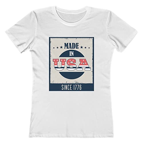 4 de julho Camisas femininas 4 de julho camisas patrióticas feitas nos EUA camisas americanas vintag