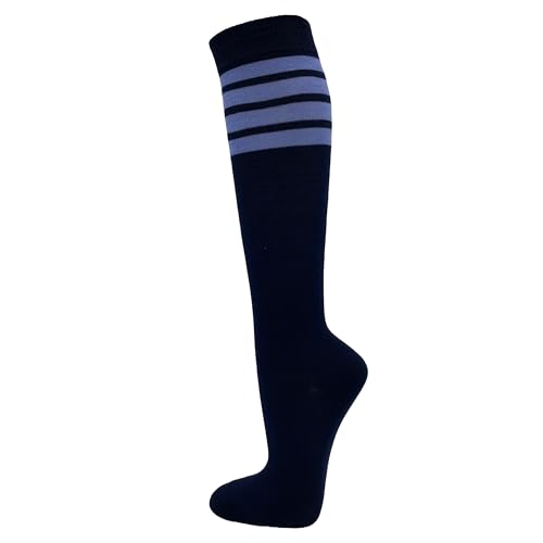 Image of SocksKnee Women Multi-Pack Colorful Variety Design Assorted Activewear Knee-High Stocking Socks, 9-11
