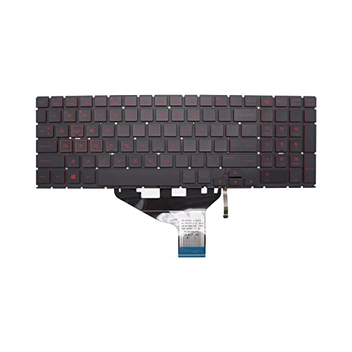 Clavier HP Omen 15-DH rétroéclairé US idéal pour le travail de nuit à la maison
