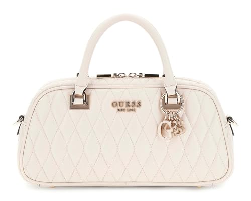GUESS sac à main sac à épaule bandoulière Valla Satchel Bag Bone écru