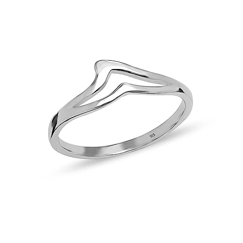 Bagues en argent sterling 925 LeCalla | Bijoux d'été finement ciselés