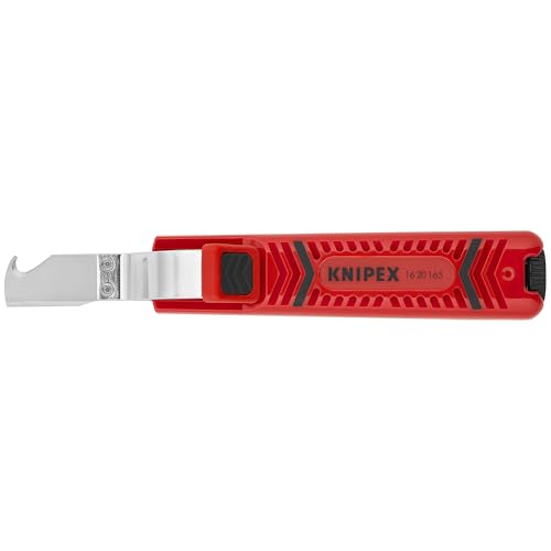 KNIPEX 1620165SB Cable Stripper, 8 to 28mm, 9 In