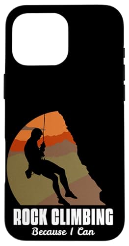 Funny Rock Climbing Mountaineering Rock Climber Gift �X�}�z�P�[�X iPhone 16 Pro Max �p