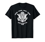 US United States Coast Guard USCG Eagle Flag T-Shirt