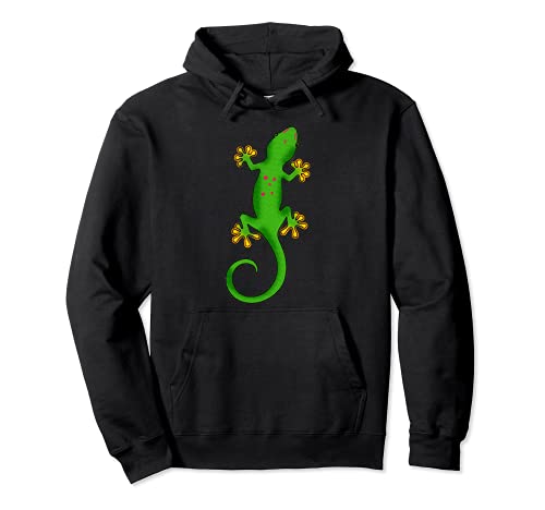 Pet Day Gecko Graphic Lizard Lover Reptile Hombres Mujeres Niños Sudadera con Capucha