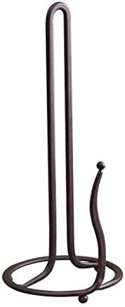 TJLMZ Napkin Holder - Fancy Paper Towel Holder Stand Stylish Wrought Iron Classic Decorative Countertop Authentic Rod Metal Hand